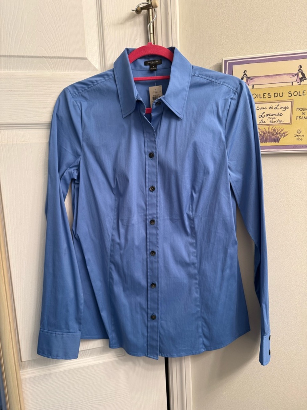 Ann Taylor Light Blue Dress Shirt - Button Front